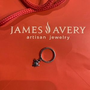 James Avery Retired Charm Ring- Sea Turtle